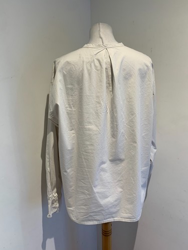 Isabel Marant blouse shirt 38 10 12 classic cotton off white A line - Picture 7 of 13