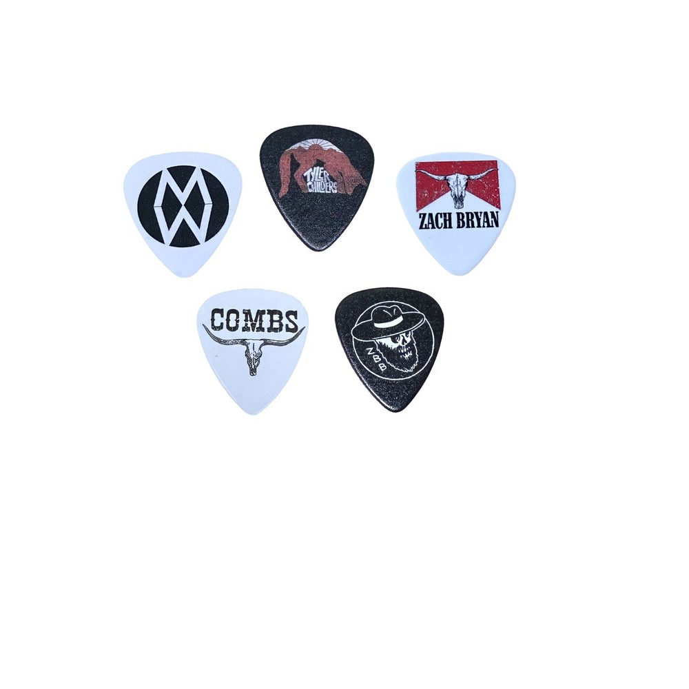 Country Guitar Picks Variety Pack - 4 PACKS (20 PICKS!!!)