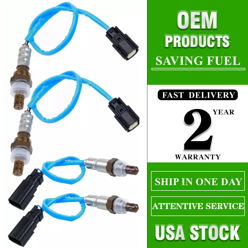 2013-2015 Ford Explorer 3.5L 4PCS O2 Oxygen Sensors Upstream
