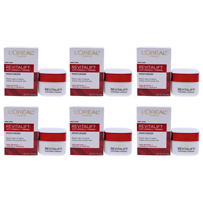 LOreal Professional Revitalift Anti-Wrinkle&Firming Moisturizer Cream Pack of 6