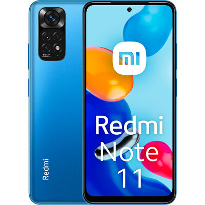 Xiaomi Redmi Note 11 128GB, Handy, blau