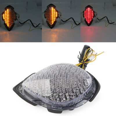 Klare LED-Rücklicht-Blinker passend für Yamaha Road Star 2004 - 2008