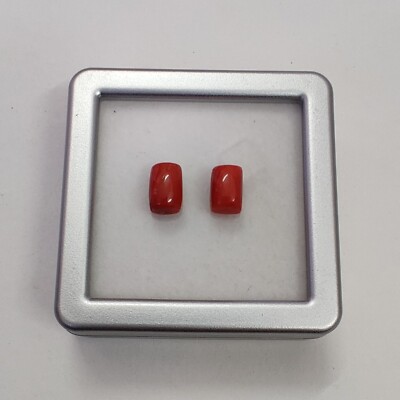 Italian Sea Coral Cabochon Loose Gemstone 100%Natural Red Coral Loose Cabochon