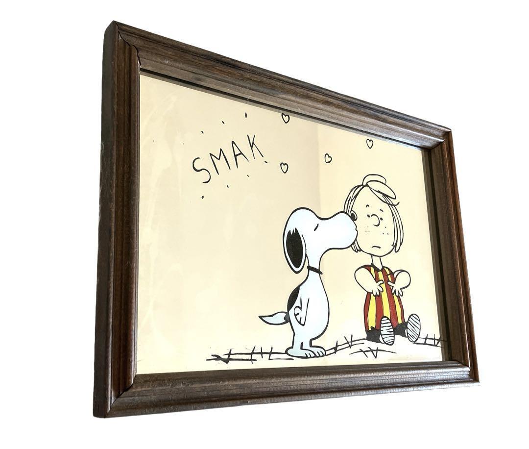 Snoopy m831 Vintage Pub Mirror Rare 33 x 23cm from JP | eBay