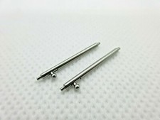 2 Quick Release Watch Strap Spring Pins Bars Stainless Steel 12mm-24mm UK Seller