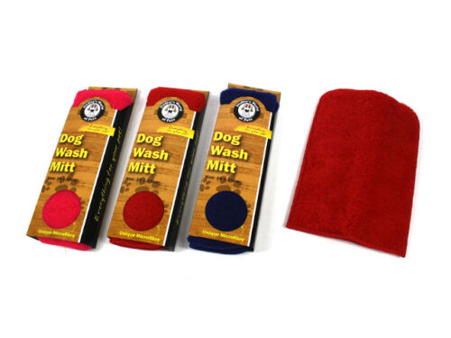 Dog-wash-Mitt-16cm-x-23cm-unique-micro-fibre-x-2-mitts-for-the-price