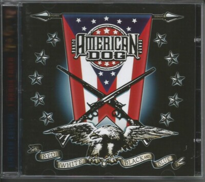 AMERICAN DOG Red, white, black and blue 1 Bonus track Ulftone Germany