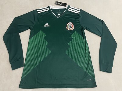 ADIDAS MEXICO SOCCER JERSEY LONG SLEEVE SIZE MEDIUM