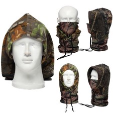 Tactical Camo Balaclava Fleece Warm Hats Winter Outdoor Windproof Full Face Mask