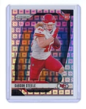 CARSON STEELE PANDORA RC /400 *QTY*- 2024 Panini Prizm # 377 CHIEFS