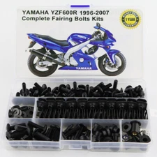Complete Fairing Bolts Kit Screws Fasteners Fit For Yamaha YZF600R 1996-2007 