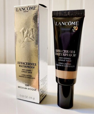 Lancome Effacernes Waterproof Long lasting Concealer  320  Medium Bisque   NIB