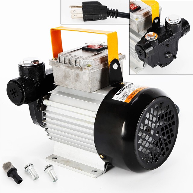 60L/Min Electric Oil Diesel Fuel Transfer Pump Self Priming Pump 110V