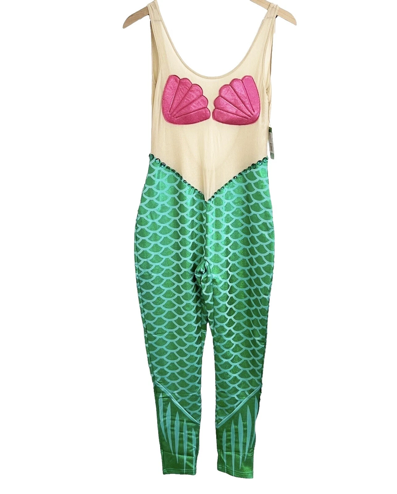 完整装备美人鱼多色演出服女