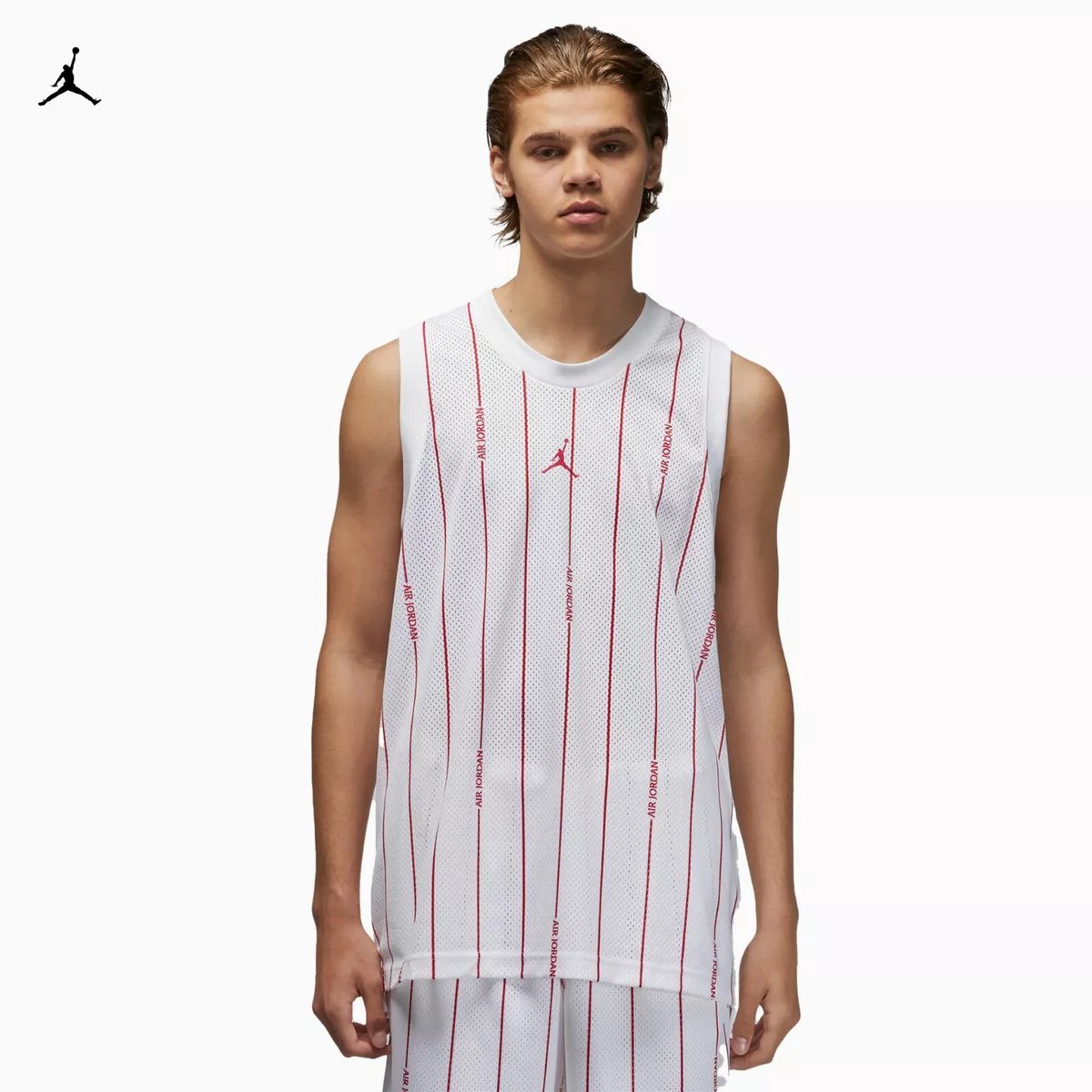 Jordan Essentials Allover Printed Jersey Tank Top DM1380-100 Men