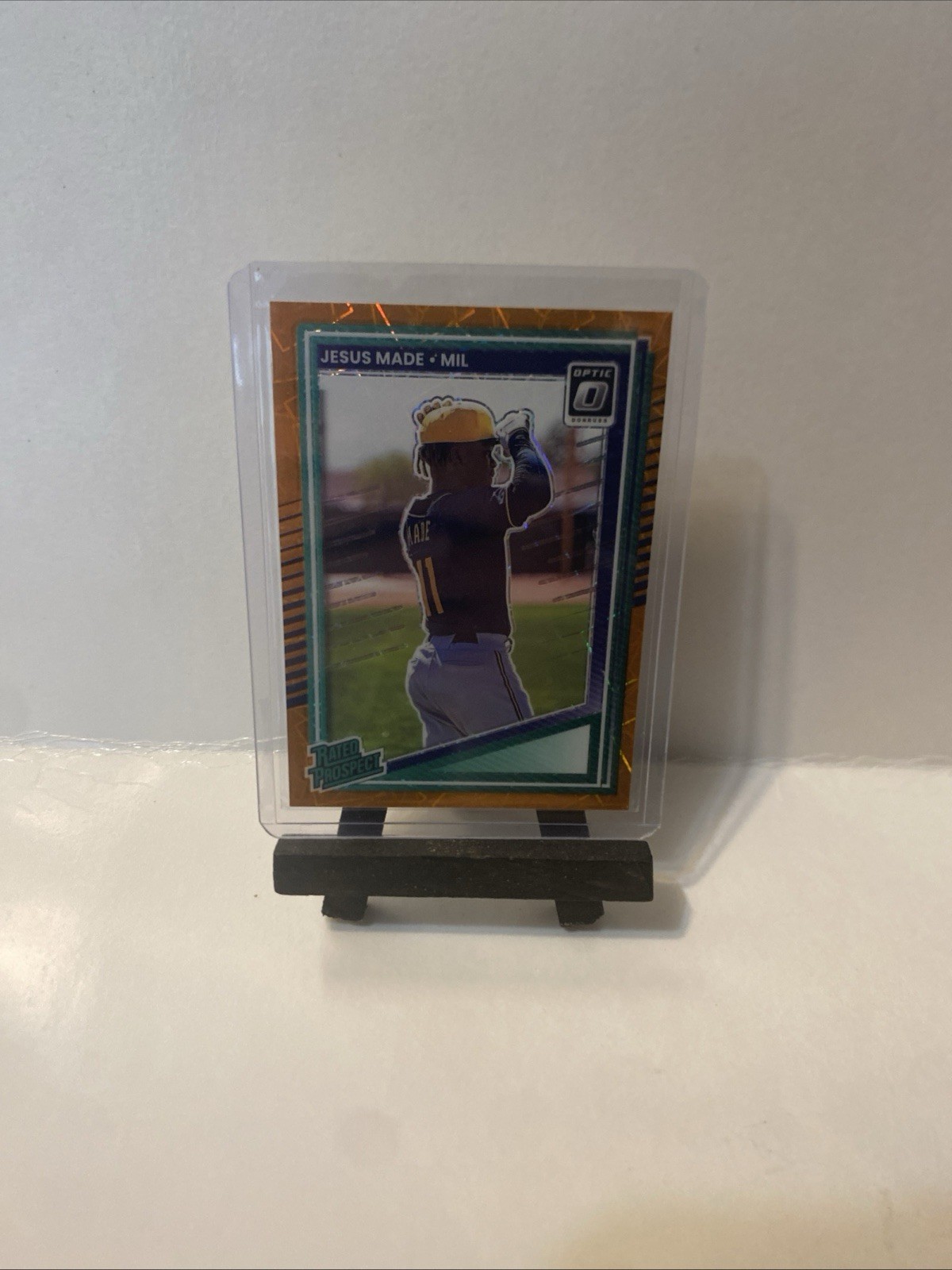 2025 Panini Donruss - Optic Rated Prospects Jesus Made #162 Orange Velocity...