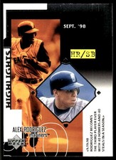 Alex Rodriguez 1999 Upper Deck #534 Mariners MLB READ FREE SHIPPING AutographDen