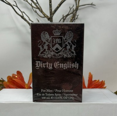 Juicy Couture Dirty English 3.4oz Eau de Toilette  Woody Spicy Cologne for Men