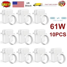 Lot of 10 61W USB-C AC Power Adapter Charger for Apple MacBook Air 13 Inch A1708