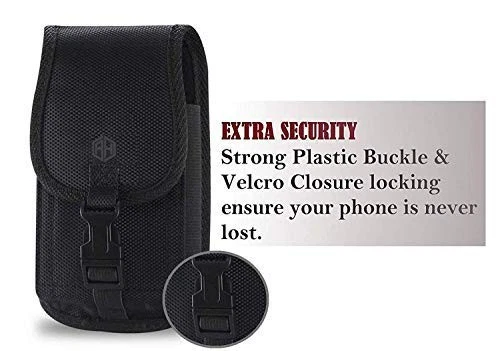 AH Military Grade Cell Phone Pouch Belt Holster Holder w/Belt Loop for iPhone... - Image 4 of 4