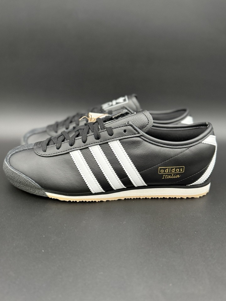 Js1324 adidas Originals Italia 70s Core Black / Cloud White / Gum Men Shoes ...