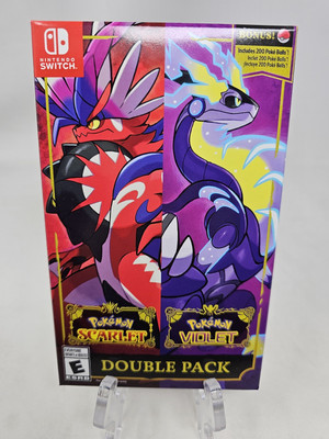 Pokemon Scarlet & Violet Double Pack Nintendo Switch