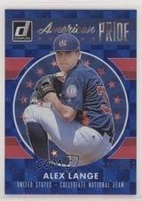 2017 Panini Donruss American Pride Blue /249 Alex Lange #AP-14 z9n