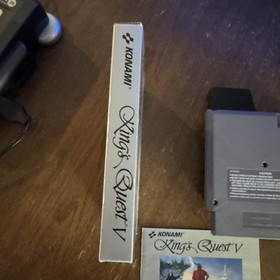King's Quest V (Nintendo NES) - Complete/CIB! - TESTED!