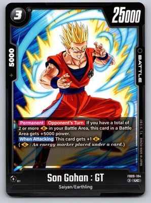 Son Gohan : GT - FB09-104 FB09-104 UC Dual Evolution Dragon Ball Super Near Mint