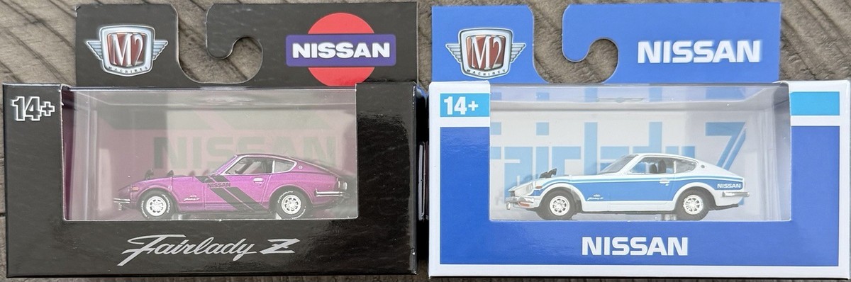 M2 Machines Cubes 1970 Nissan Fairlady Z432 R92 25-46 & S145 25
