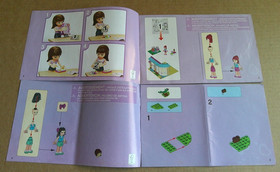 LEGO Friends # 41086 Vet Ambulance/#41085 Mia's Vet Clinic Booklets ONLY!