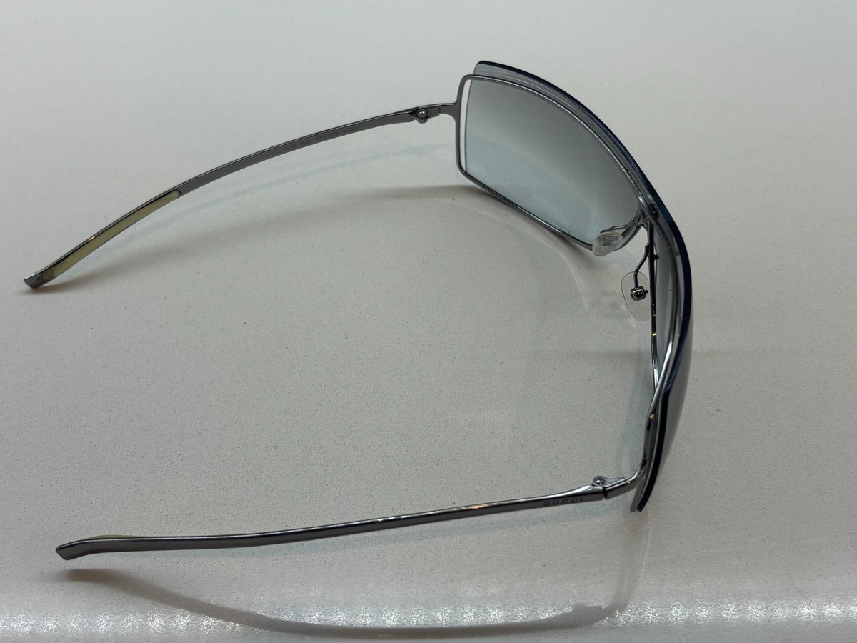 Gucci Sunglasses 115 GG 1711/s 6LBIY Silver Frame - 100 Authentic