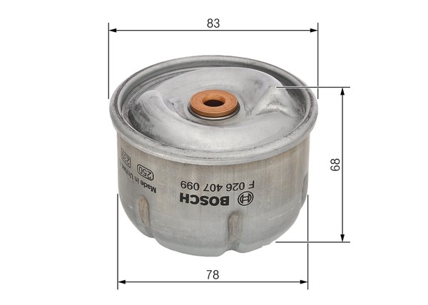 Bosch ÖLfilter F 026 407 099 Zentrifuge Nebenstromfiltration FüR Ford Transit 2-image