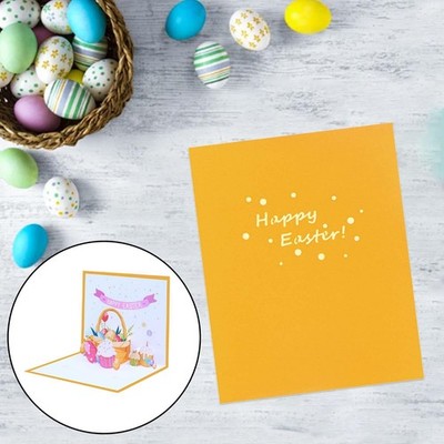 Ostern Grußkarte Frohe Ostern Popup Karten einzigartige Einladungen Grußkarte