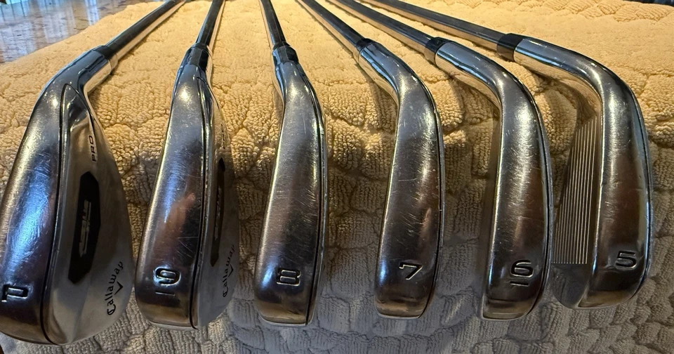 Набор айронов Callaway Rouge St Pro 5-PW графитовые стандартные - Изображение 3 из 4