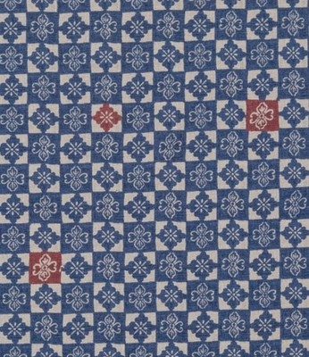 ROBERT KIME CURTAIN FABRIC ''OSHIBANA'' 2.1 METRES - 100% Linen