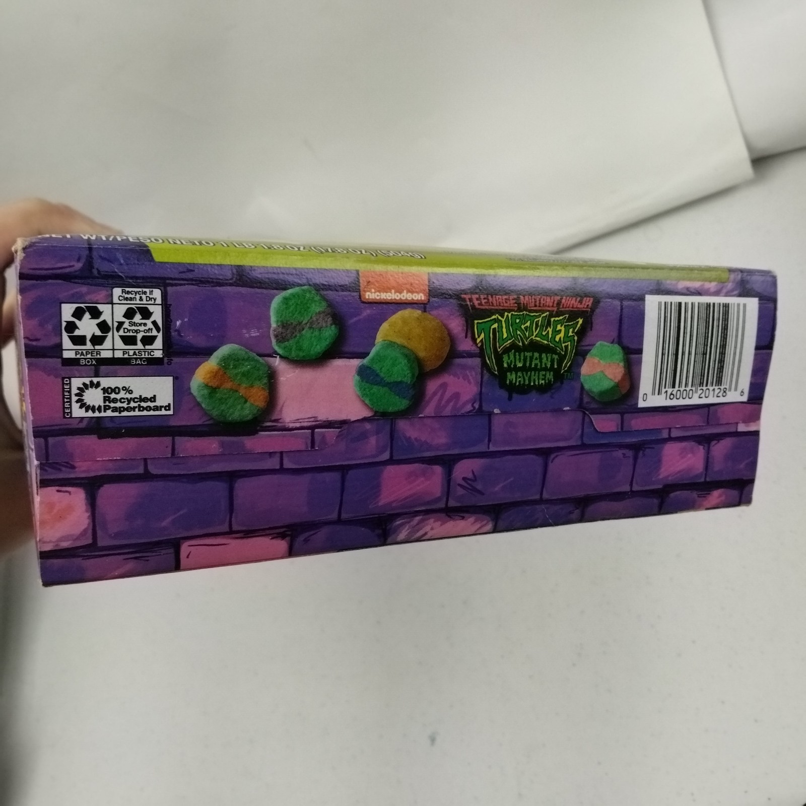 Teenage Mutant Ninja Turtles Collectible Mutant Mayhem Cereal Box 2023 Sealed 