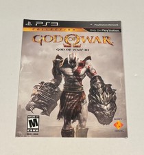 God of War III Collection Sony PlayStation 3 Sealed in plastic &Cardboard Sleeve
