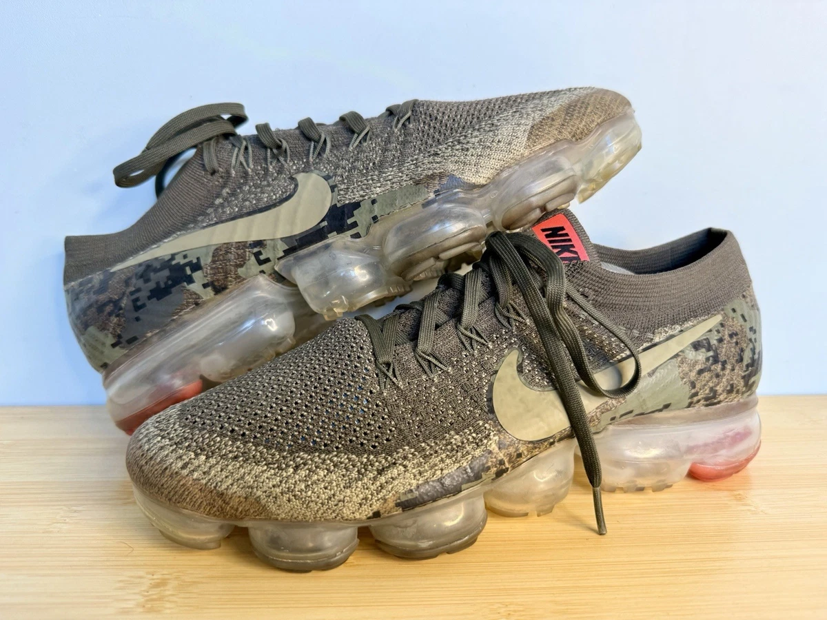 Nike Air VaporMax 新品タグ付き オリーブ/レッド Nike Air VaporMax Olive Camo for Sale | Authenticity Guaranteed | eBay