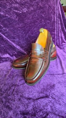 Herren Mokasins '' Joseph Cheaney  ''  Gr. 42 ( 8 ) Bordeauxrot