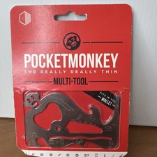 New Zootility Pocket Monkey - The Really Really Think Multi Tool - Wallet Size