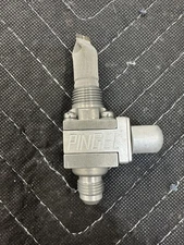 Pingel - GV13G - Guzzler Fuel Valve, 3/8in. NPT - 6AN Single Outlet - Clear...
