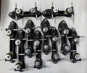 Bont Roller skate plate lot wheel bases of 165 145 135 125 115 5 pair lot