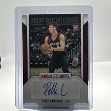 2024-25 Panini Donruss Signature Series Pelle Larsson GS-PLH