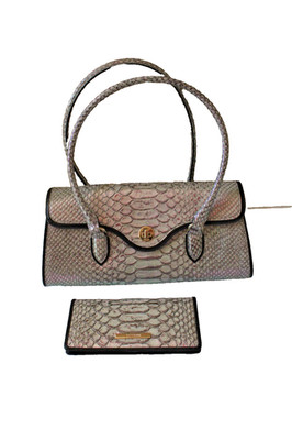 Brahmin  SET Mulberry Potion Cimorene DAYAN SATCHEL & WALLET SET