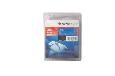 AGFAPHOTO, kompatibel zu HP 15 Schwarz (C6615D), 45 ml