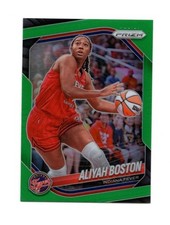 2025 Panini WNBA Prizm Aliyah Boston Green #75 Fever
