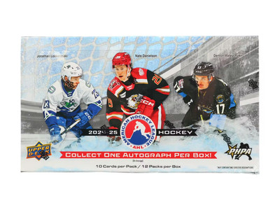 2024-25 Upper Deck AHL Hockey HOBBY Box FACTORY SEALED!