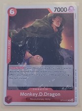 One Piece CCG TCG Monkey.D.Dragon OP13-017 Super Rare Foil X4 Near Mint English