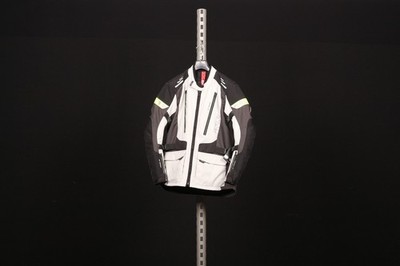 Motorradjacke IXS tour jacke liz-st-grau-schwarz-gelb neon , DM (X55051-935)